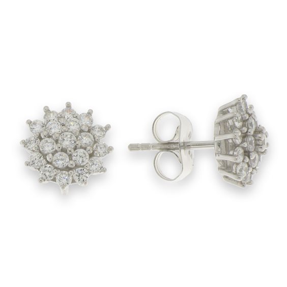 Elli Ohrringe Ornament Floral Orientalisch 925 Sterling Silber in gold